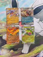 Lots de 4 cartes Pokémon EX EV10 Rivalités Destinées FR