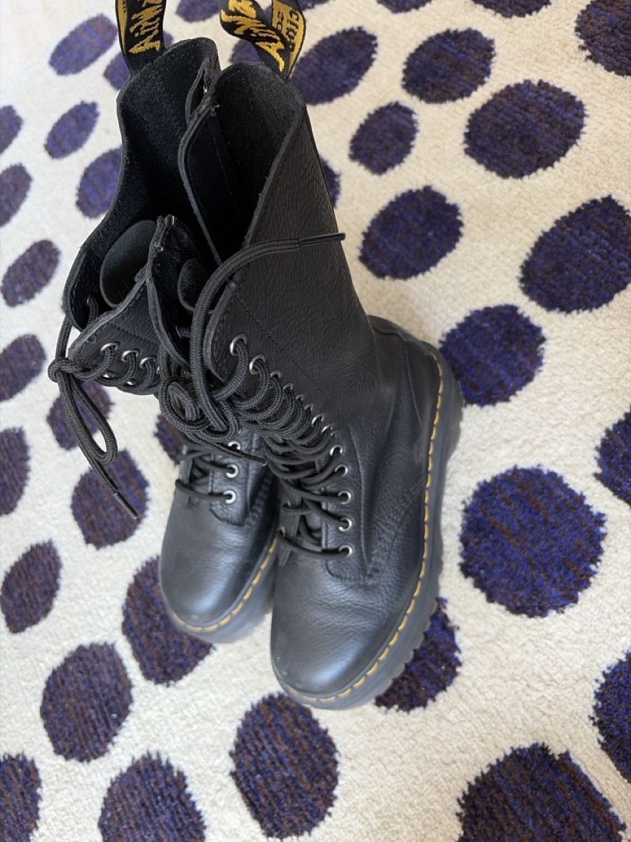 Dr. Martens Scarpe da uomo: Dr. Martens Leather Platform Boots – Nuovo (secondo la descrizione) da Zürich venduto da ivorytara 2