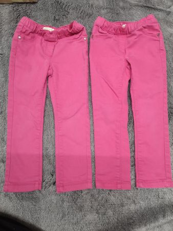 2x Gr. 94cm 3y. Jeans dünn Vertbaudet für Zwillingsmädchen