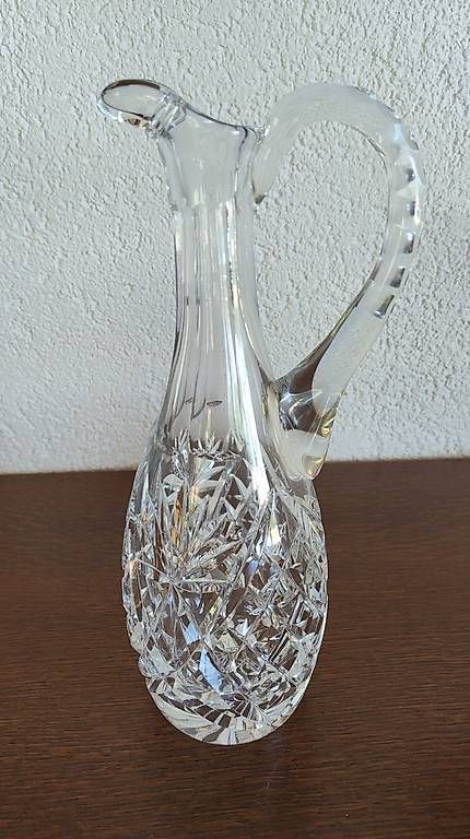 Caraffe: Ancienne carafe aiguière en cristal – Usato da Denges venduto da jon_6ccw