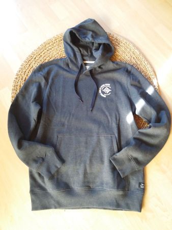 Kapuzenpulli Tom Tailor Denim grau/blau