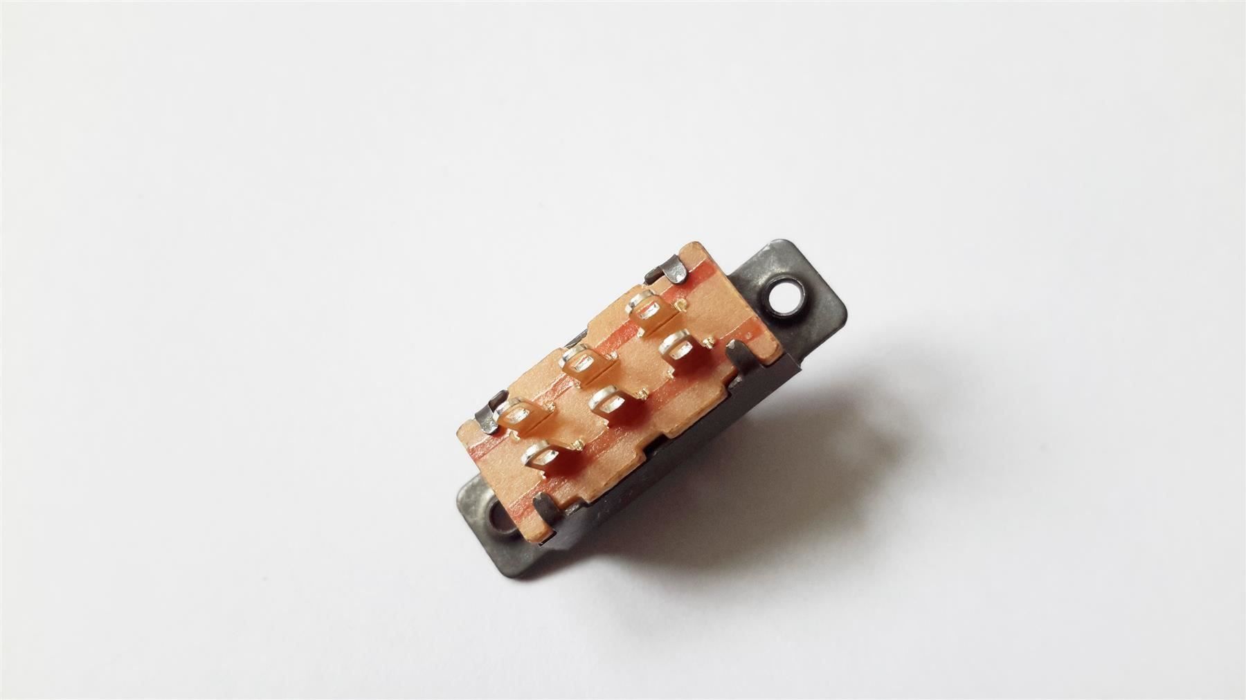 Schalter: Schiebeschalter Mini 6 Pins 2xUM schwarz – Neu und originalverpackt aus St. Gallen von cointec 4