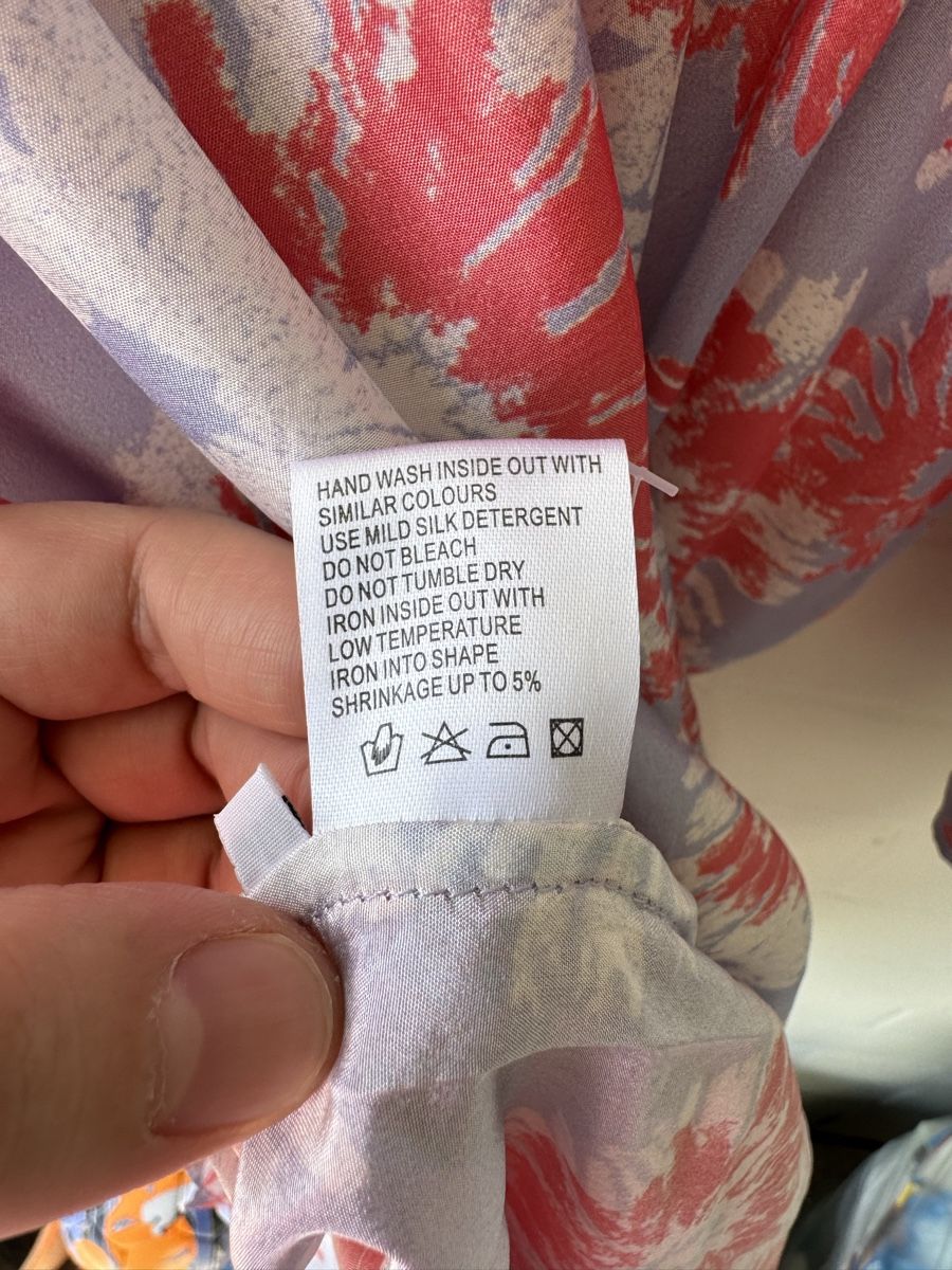 Kleider: Lovechild Blusenkleid Seide Gr. 40 – Neu (gemäss Beschreibung) aus Brütten von Rod816 5