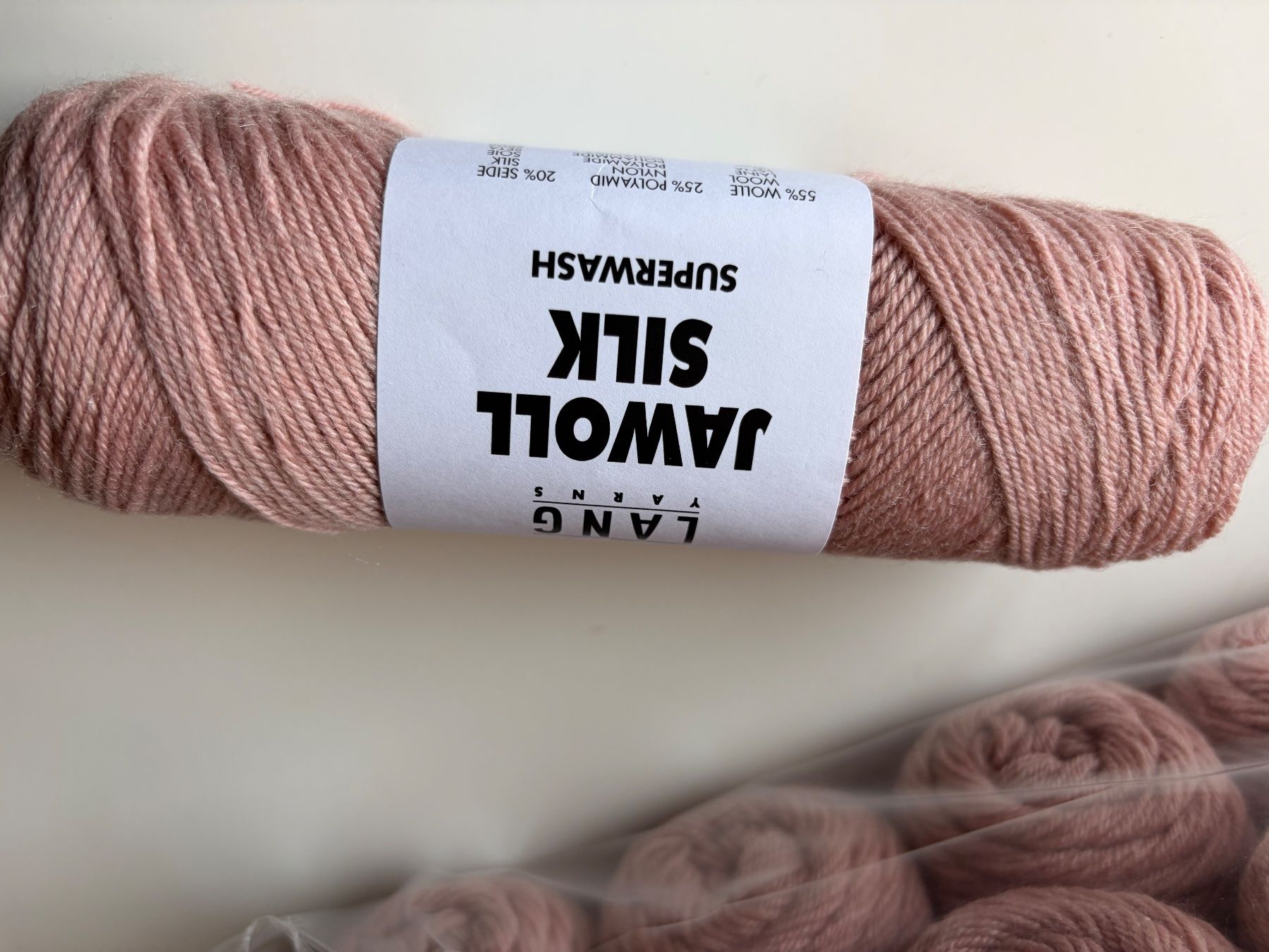Lang Yarns Lana: 1Knäuel Jawoll Silk Langyarns – Nuovo e nell'imballaggio originale da Büsserach venduto da bor_s88m