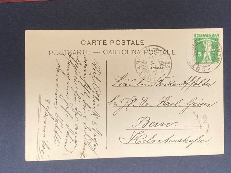 Cartoline postali: Guttannen - Hotel Bären - 1911 – Usato da zürich venduto da papalapa 1