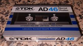 💥 TDK"AD46" NOS! super collector tape de 1982 💥