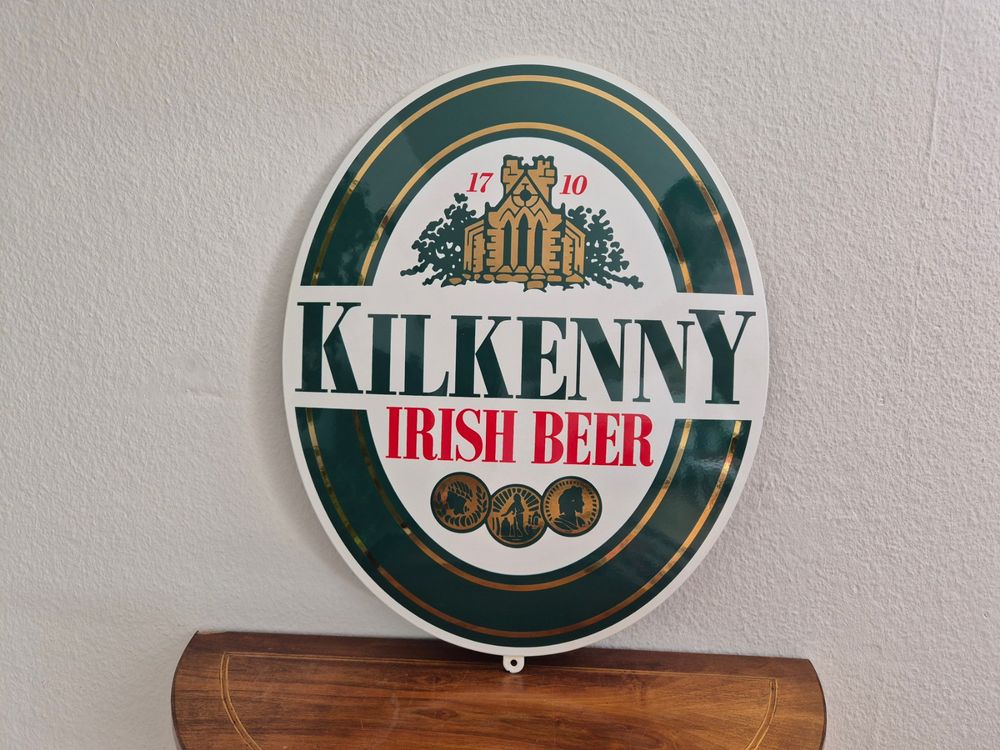Plaque de bière Kilkenny Irish Beer Guinness Vintage Look