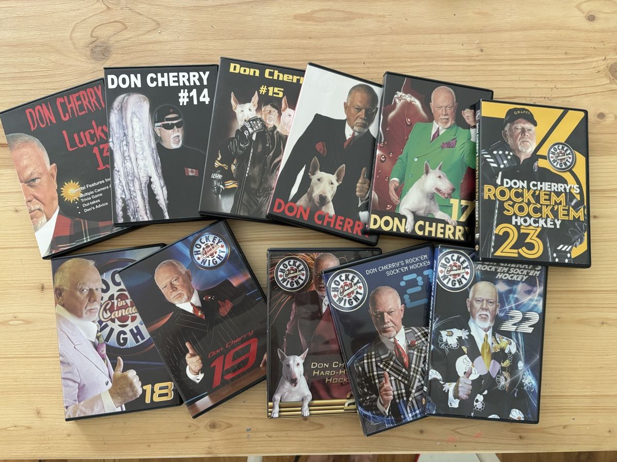 Tous les DVDs: Don Cherry NHL Hockey DVDs  – D'occasion à Dürrenäsch par gasto27