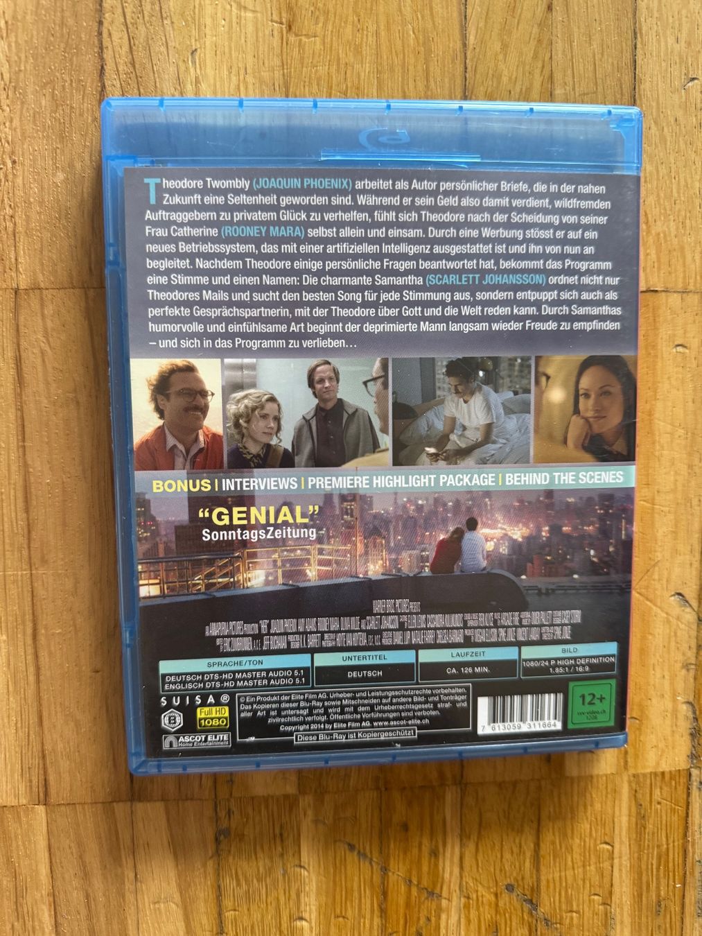 Tutti i DVDs: HER  (BLU-RAY)  SPIKE JONZE – Usato da Basel venduto da san_2qlq 1