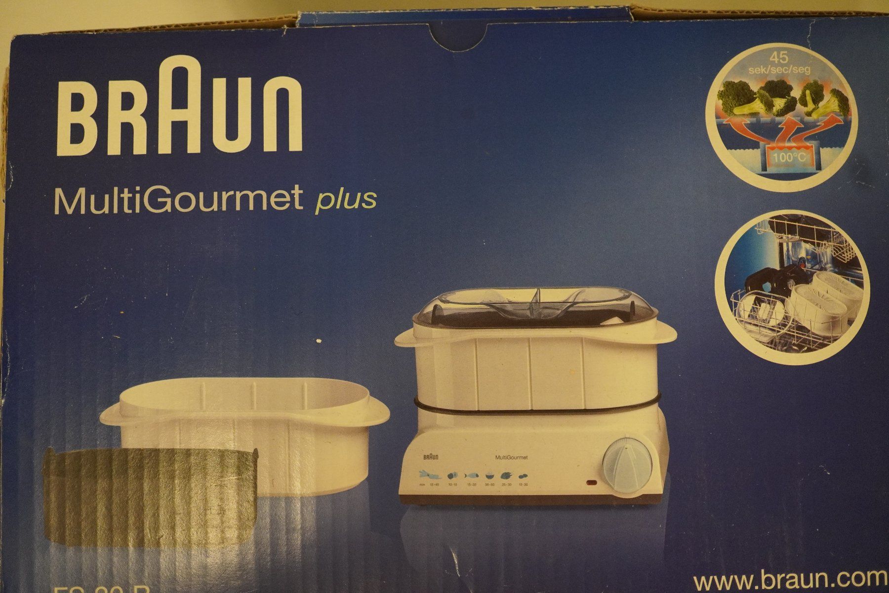 Braun Küchengeräte: Dampfgarer MultiGourmet plus (CS004) – Gebraucht aus Basel von B.W.B. 6
