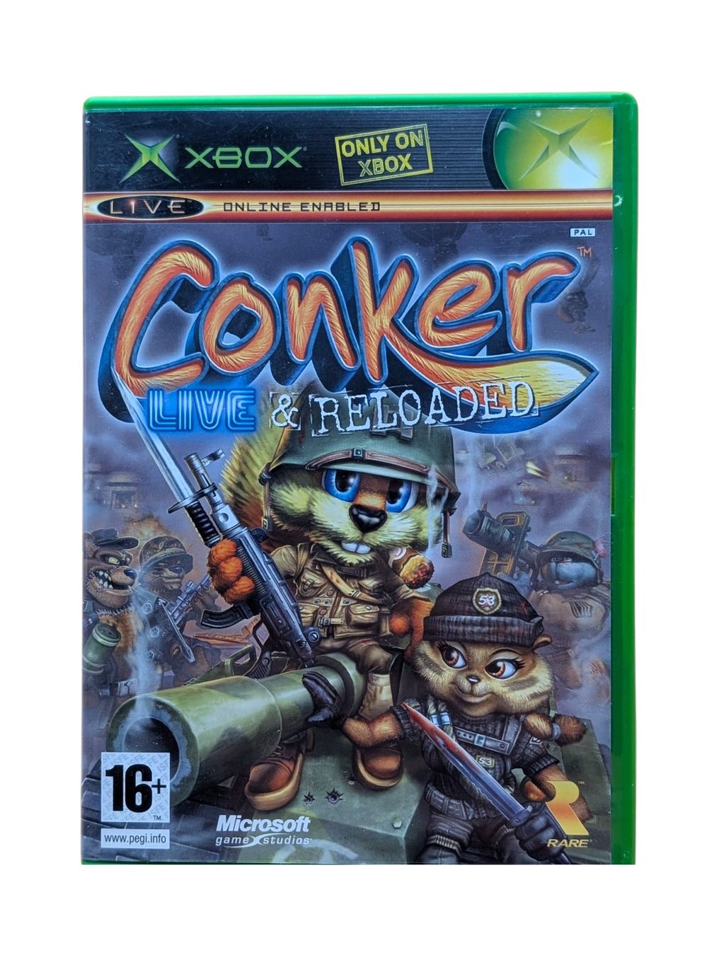 Microsoft Jeux: Conker Live & Reloaded Xbox Classic – D'occasion à Domat/Ems par IsseldorsShop