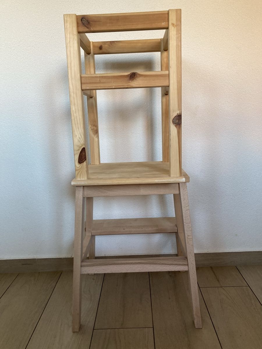 Ikea Seggioloni: Lernturm / Learning Tower aus IKEA Möbeln – Usato da Oberstammheim venduto da Annatina11 2