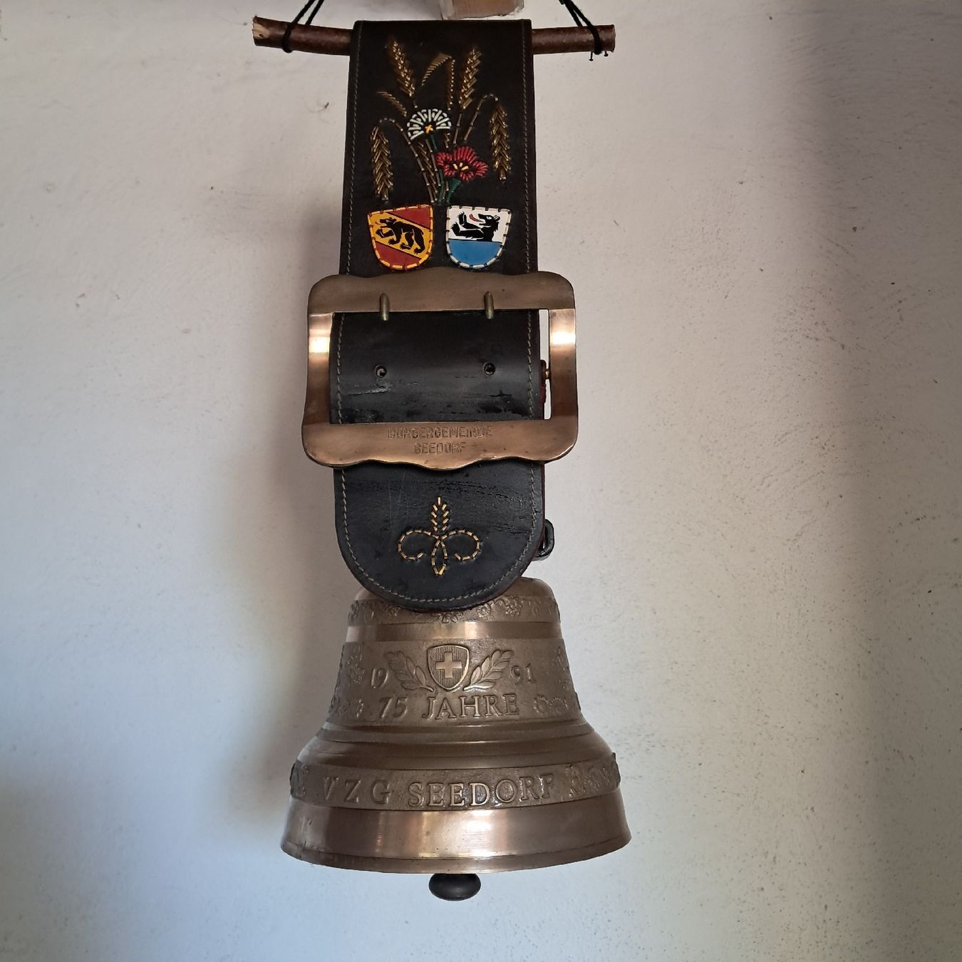 Campanacci mucche: PRÄCHTIGE BERGER Glocke mit SUPERTON – Usato da Murten venduto da SHETHOF 9