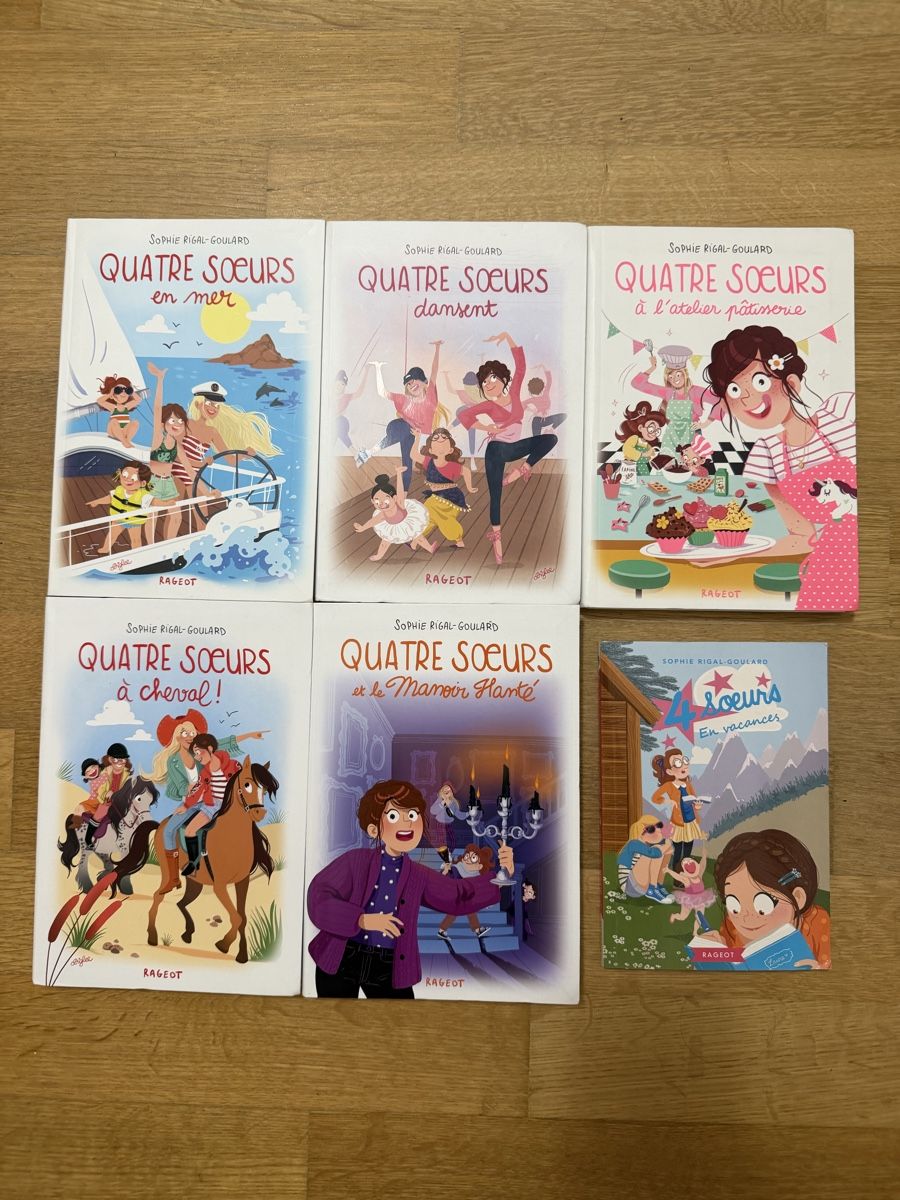 Livres: Quatre sœurs 6 tomes – Neuf (Voir description) à Cologny par PEACEANDLOVE 1