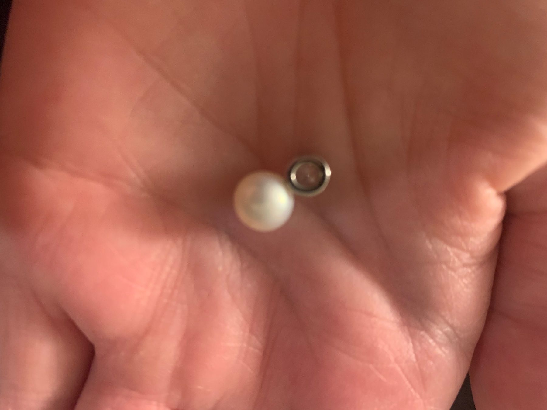 Ciondoli: Pendentif perle diamant or blanc 9ct – Nuovo (secondo la descrizione) da Sion venduto da DayJenn 1