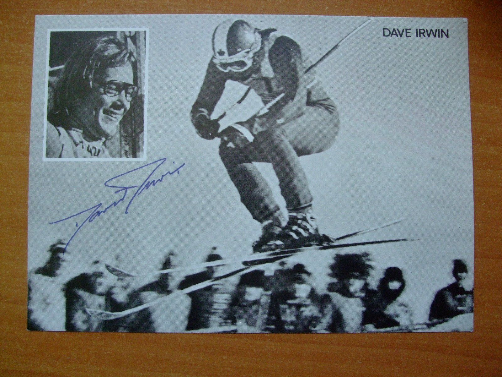 Autographes: DAVE IRWIN (CAN) SKISTAR AUTOGRAMMKARTE – D'occasion à Schachen b. Reute par Dzestar