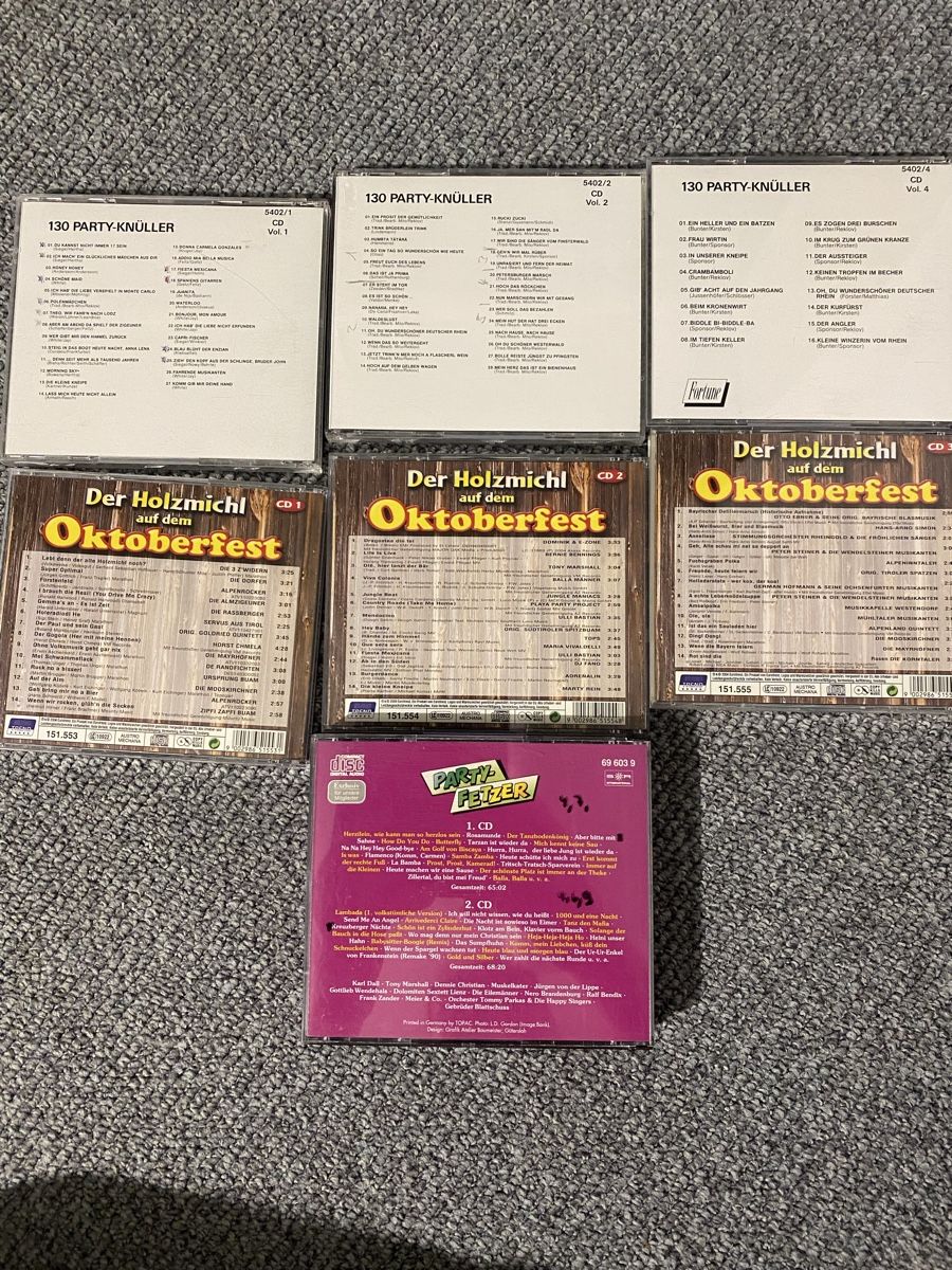 CDs: 15 CD Sampler, Partyknüller – Gebraucht aus Diessbach b. Büren von cowansville 2