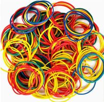 100 Stück Gummi Gummibänder