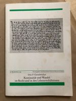 Otto P. Clavadetscher: Kontinuität und Wandel