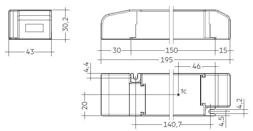 Sonstiges Elektromaterial: Tridonic LCA 35W 24V one4all LED-Treiber – Neu und originalverpackt aus Zürich von gaetanoc2009 1