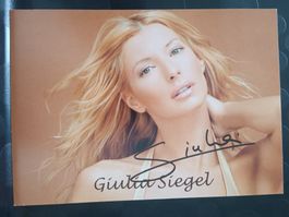 Giulia Siegel - Handsigniert A5-Karte