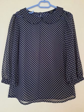 Bluse mit 3/4 Ärmeln