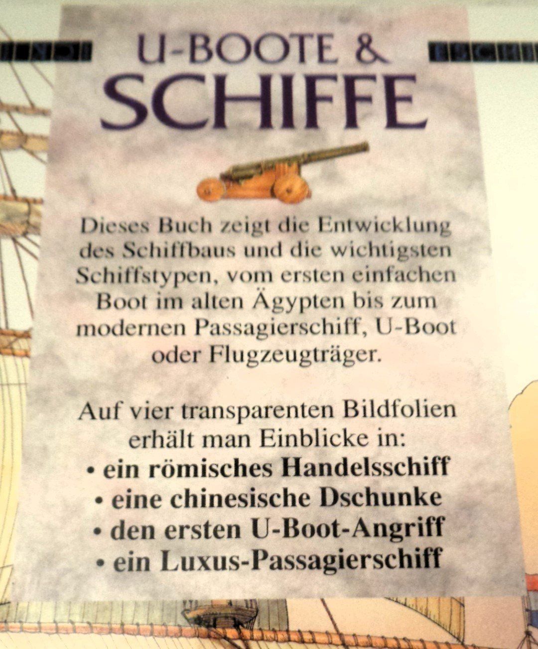 Livres: U-Boote und Schiffe / Jugendbuch mit Folien ab Fr. 1.- – D'occasion à Bellach par JingleJerry 8