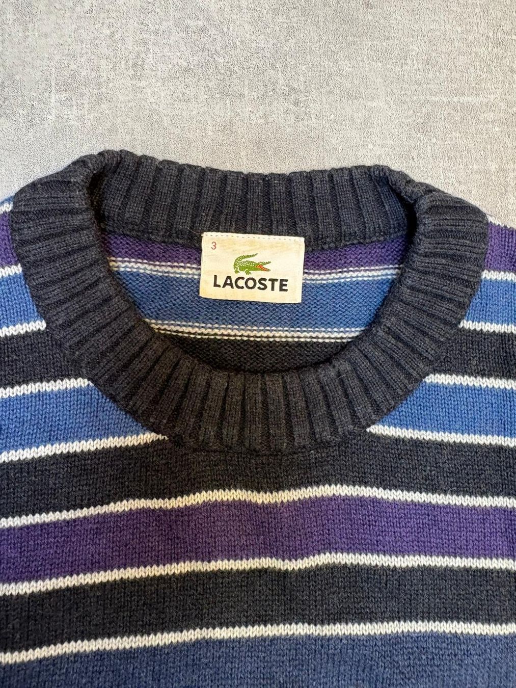 Lacoste Maglioni & Felpe: Lacoste Sweater gestreift – Grösse S – Nuovo (secondo la descrizione) da Werdenberg venduto da hase.vintage 2