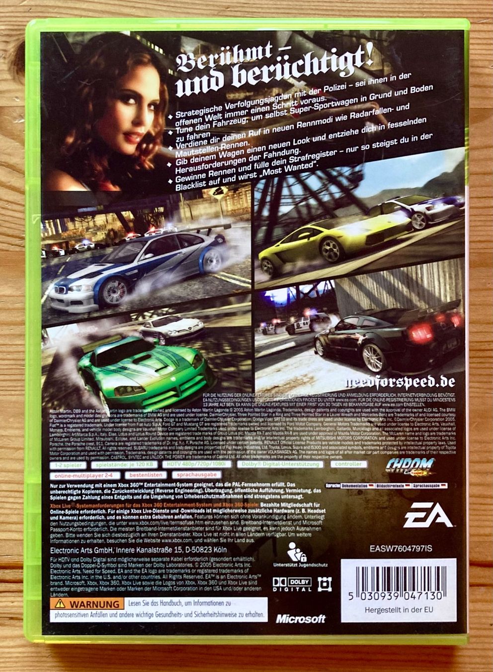 Microsoft Spiele: Need for Speed Most Wanted - Xbox 360 – Gebraucht aus Zürich von Djmotionch 3