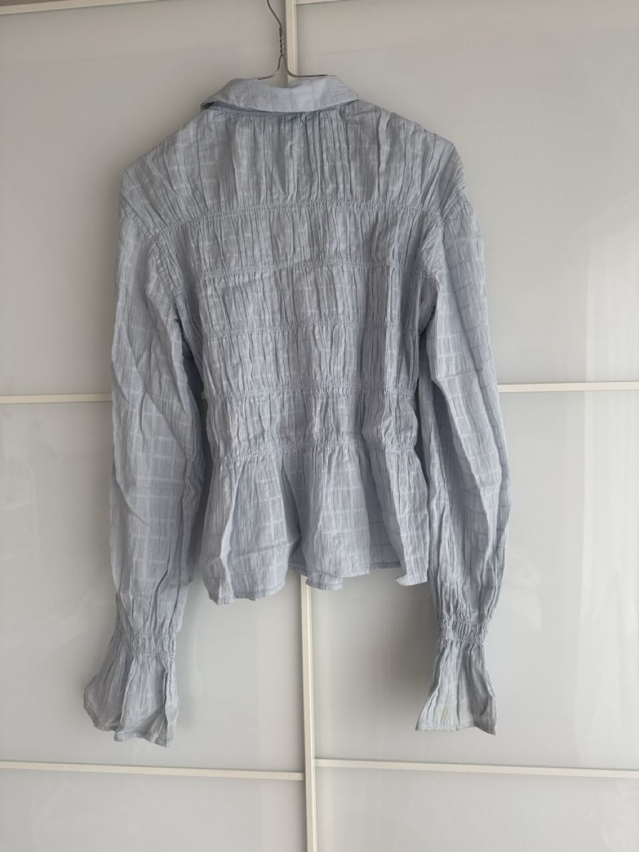 Bershka Camicette: Bershka Bluse, hellblau, Gr. M, Top Zustand – Nuovo (secondo la descrizione) da Gächlingen venduto da anjuli_123 1