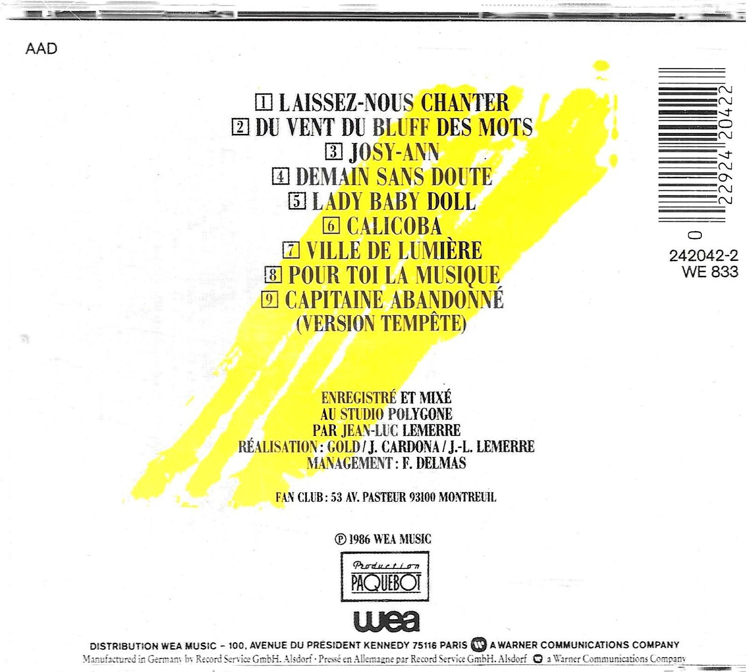 CD: Gold - Calicoba – Usato da Savagnier venduto da Ne2065 1