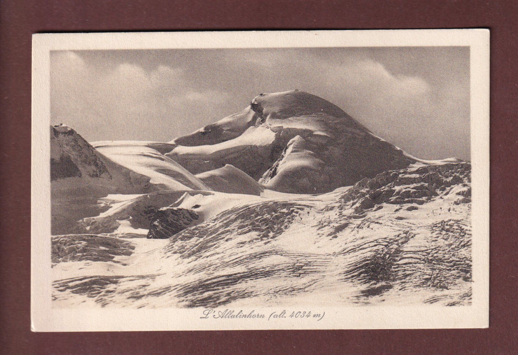 Cartoline postali: ALLALINHORN – Usato da Pully venduto da nicecards-shop
