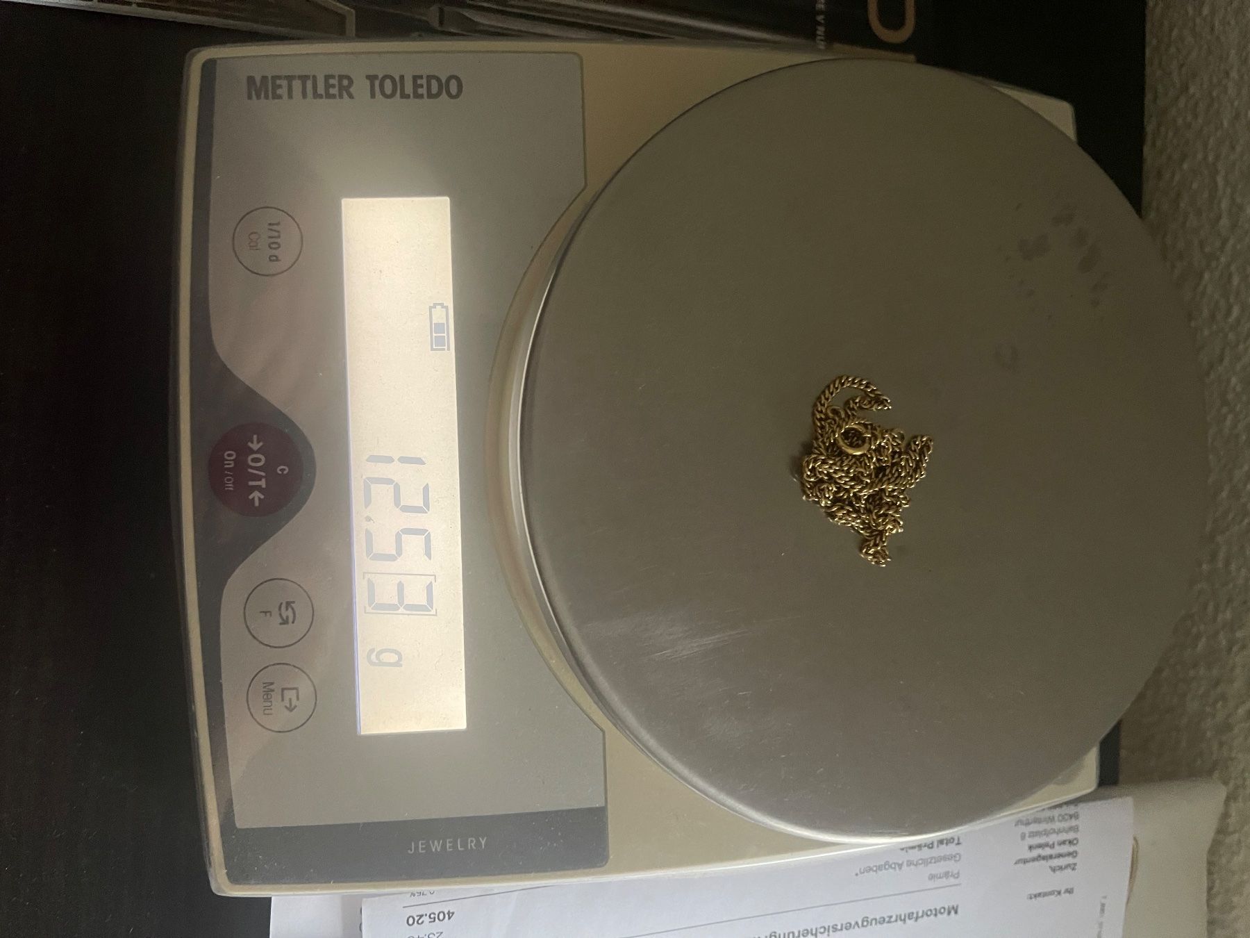 Catenine: 18 Karat Panzer Halskette – Usato da Winterthur venduto da MOS05 1