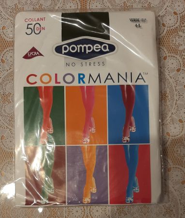 Pompea Colormania 50DEN Marineblau Gr. 4-L Strumpfhose