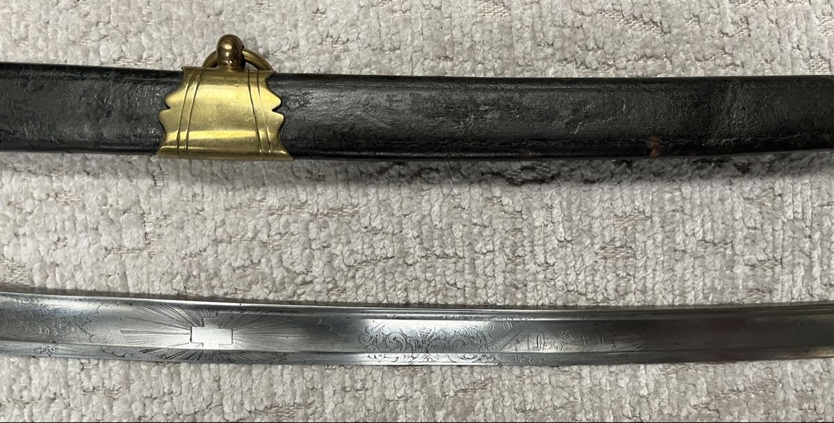 Armi bianche: Kadetten Säbel 1842 / 52, CH Ordonnanz – Usato da Zürich venduto da Alligator52 6
