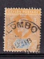 Ceylon, Mi 133 ⊙, KW € 5.50