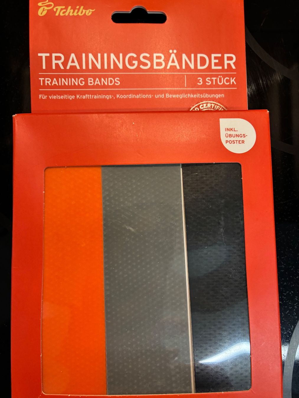 Altro in Bricolage: NEU: 3 Trainingsbänder inkl. Uebungsposter – Nuovo e nell'imballaggio originale da Zürich venduto da April4all