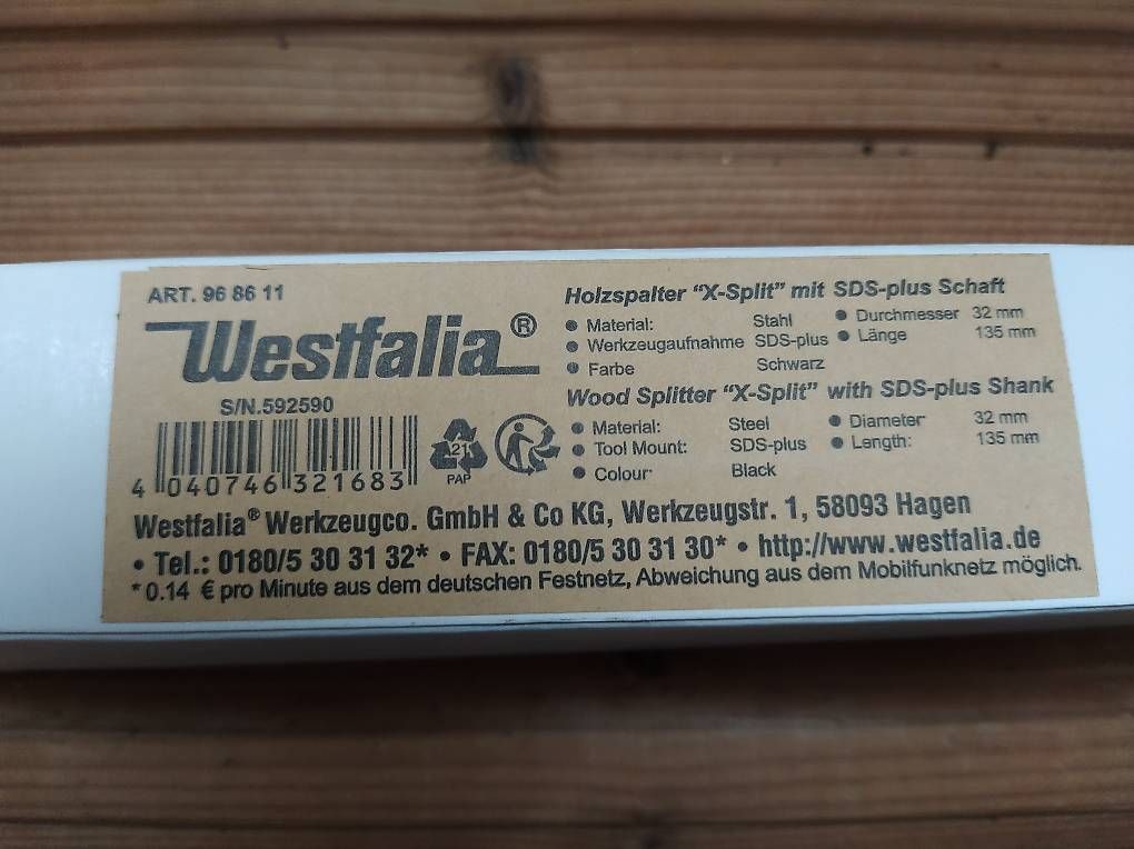 Tutte le macchine: Holzspalter X-Split von Westfalia – Usato da Ehrendingen venduto da Glsa 1