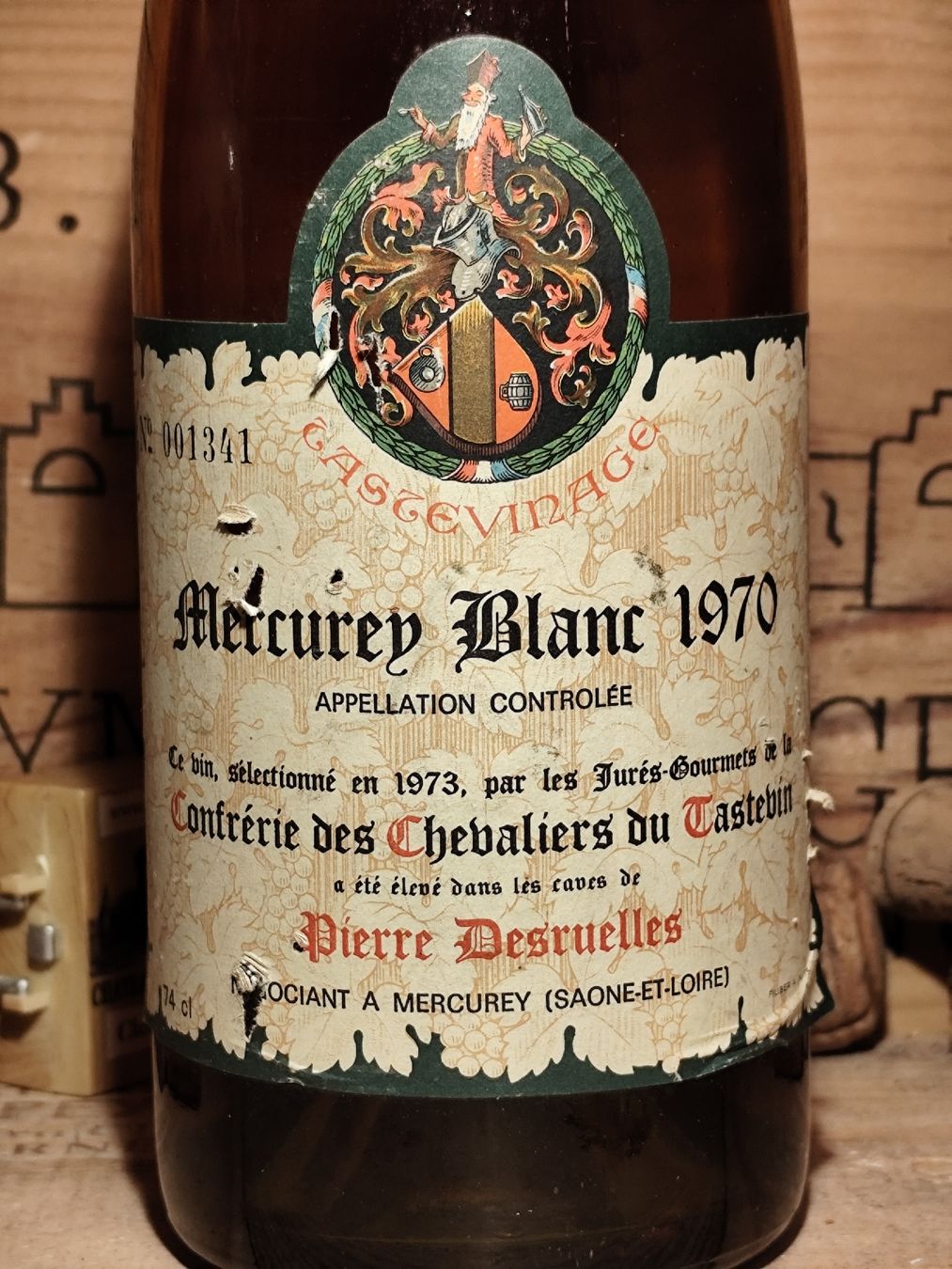 Vino: 1970 Mercurey Blanc – Usato da Büsserach venduto da Vintage-vins