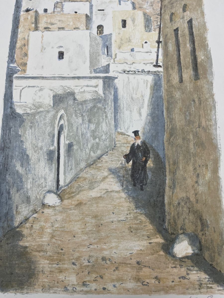 Grafica & Litografie: WALTER SAUTTER LITHOGRAPHIE SIGNIERT NUMMERIERT – Usato da Gersau venduto da grafik-kunst 1