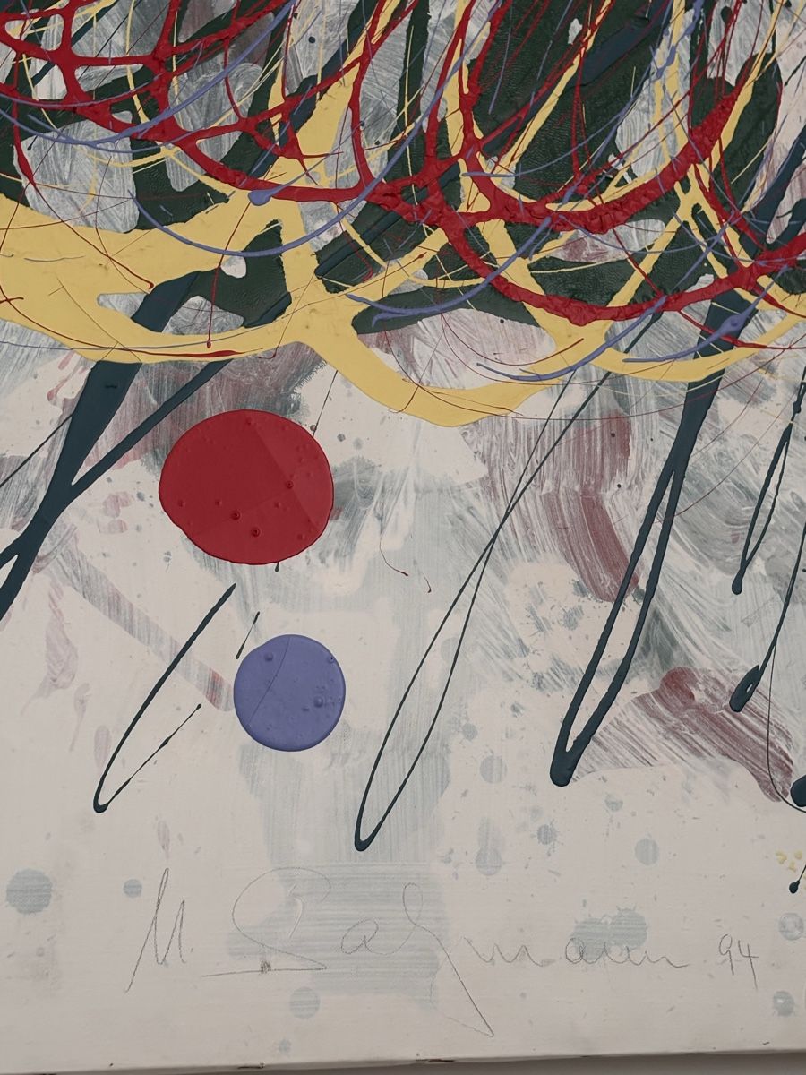 Gemälde: Original Abstract Painting, signed M. Schumacher '94 – Gebraucht aus Zürich von Sonikasantos 1