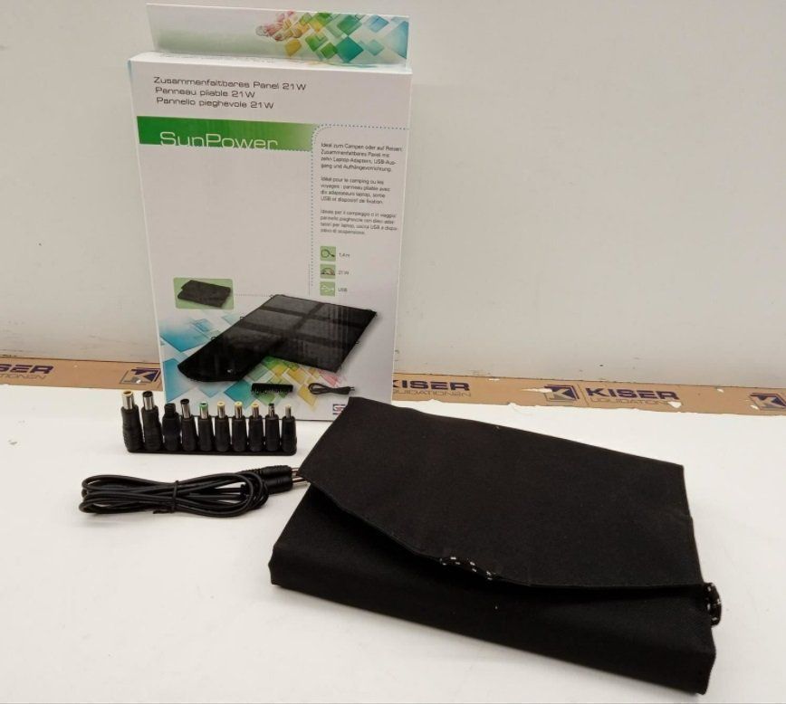 Dispositivi a energia solare: Steffen Sun Power Solar Panel 21W 70x46cm – Nuovo e nell'imballaggio originale da Uerkheim venduto da Kaufoption 1
