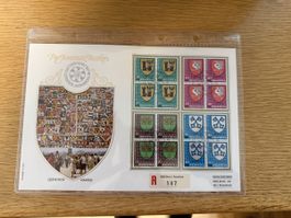Luxusbrief mit 4er Block Satz FDC 28.11.78 Bern