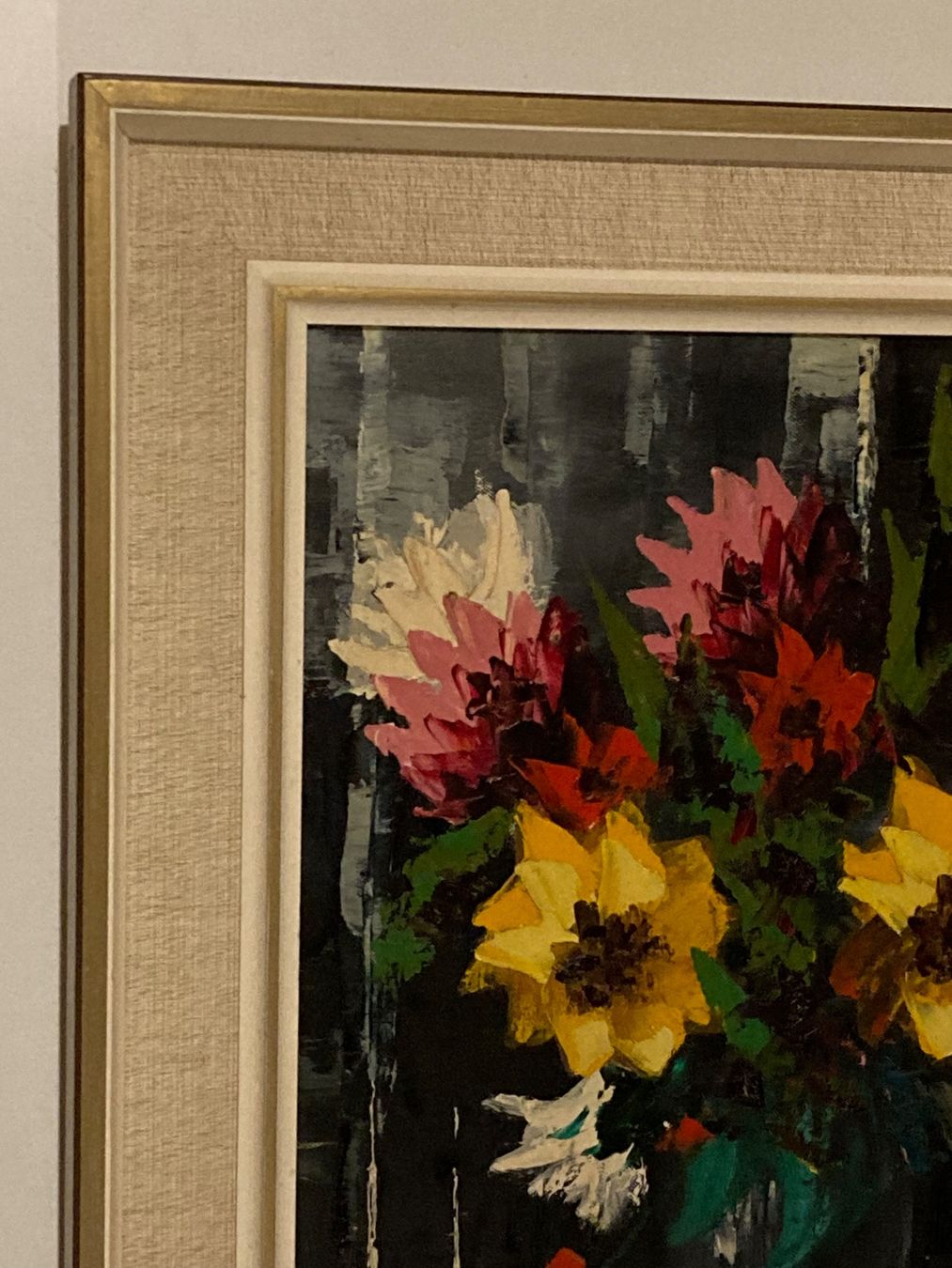 Dipinti: Stilleben signiert mit Blumen in Vase – Usato da Hirzel venduto da pjn_d7xp 4