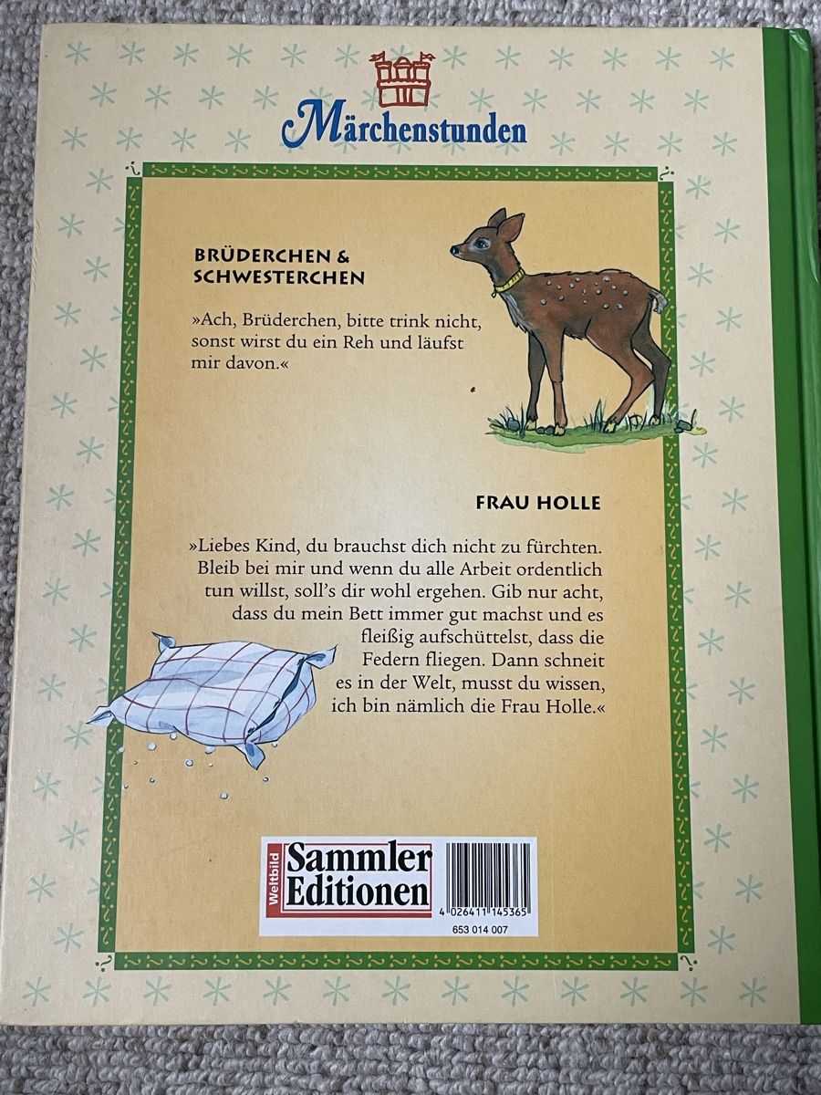 Libri: Märchenstunden: Brüderchen & Schwesterchen / Frau Holle – Usato da Ehrendingen venduto da renue 1