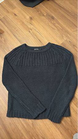 Brave Soul Navy Knit Jumper, XS