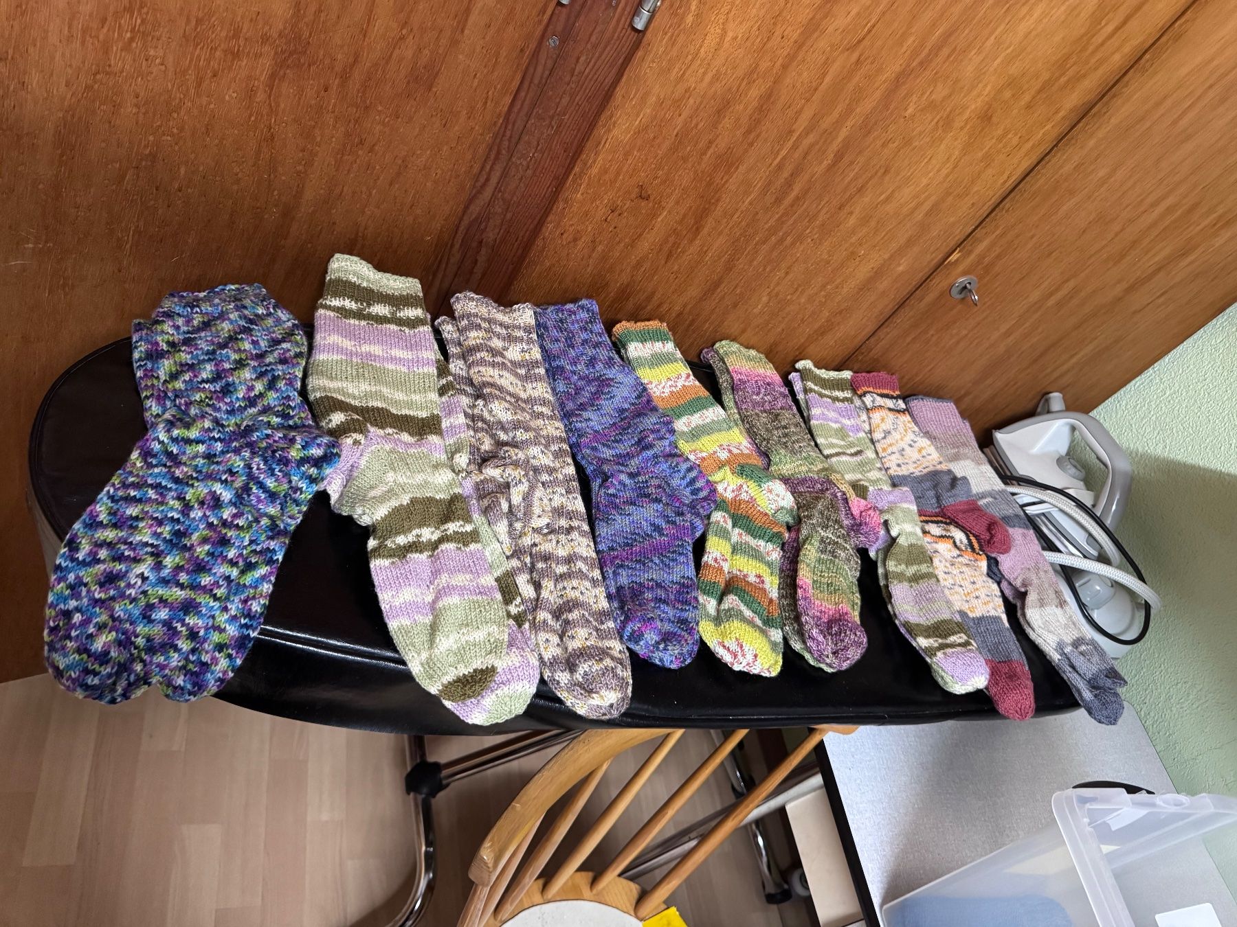 Calze: Selbst gestrickte socken – Nuovo e nell'imballaggio originale da Oberlunkhofen venduto da cwa_qc7v 6