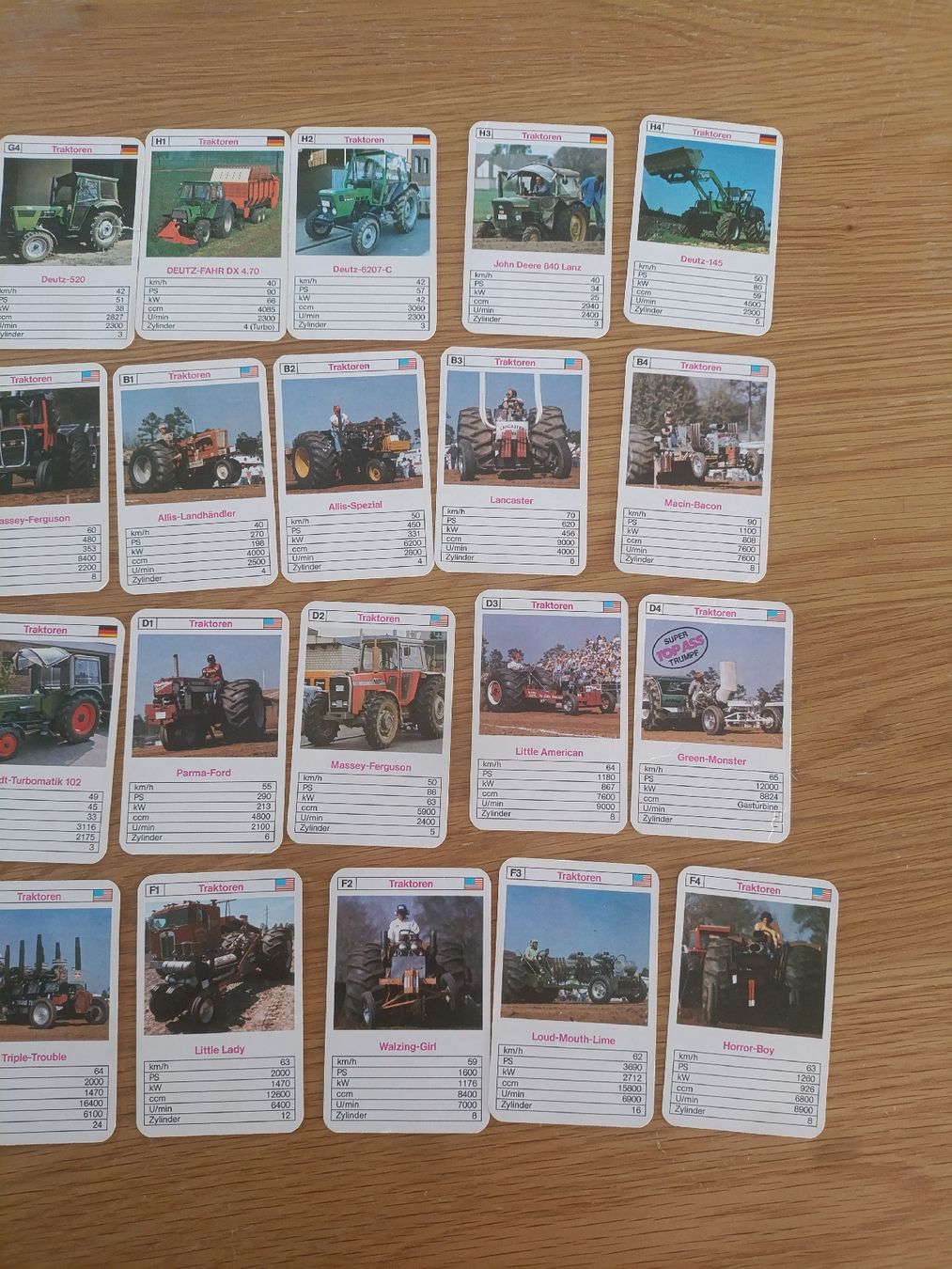 Giochi: Traktoren Quartett, Top Ass – Usato da Wil SG venduto da Donaldus 3