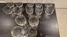 Weingläser-Sammlung - Perfekt für festliche Tage! Vintage!
