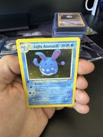 Pokemon Holo Light Azumarill Karte guter Zustand